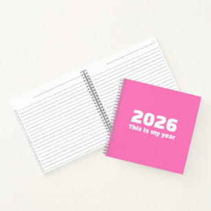 Inspirerend 2026 journaal spiraal notebook notitieboek
