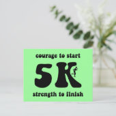 Inspirerend 5K Briefkaart (Staand voorkant)