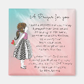 Inspirerend A gebed voor U Poster Magnet (Voorkant)