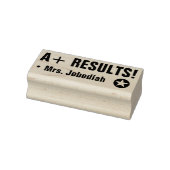 Inspirerend "A+ RESULTATEN!" Rubberstempel (Stempel)