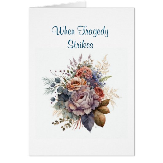 Inspirerend Aanmoediging Christelijke Kaart (Voorkant)