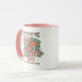 Inspirerend aanmoediging Creëer eigen magisch gesc Mok (Voorkant links)