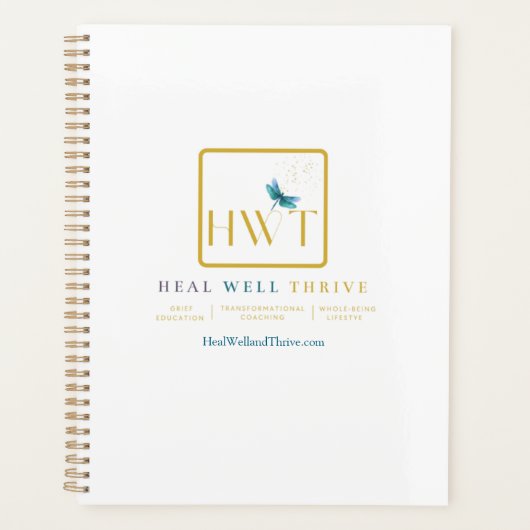 Inspirerend aanmoediging en ondersteuning planner (Voorkant)