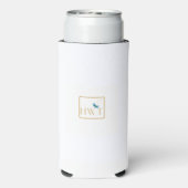 Inspirerend aanmoediging en ondersteuning seltzer blikjeskoeler (Seltzer Achterkant)