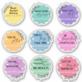 Inspirerend - Aanmoediging, Motivatie offertes Sticker (Voorkant)