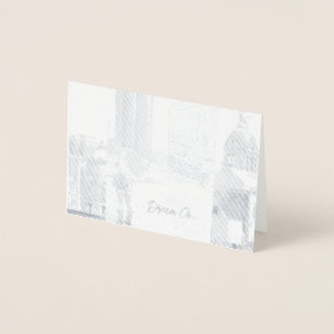 Inspirerend aanmoediging "Volg uw dromen" Folie Kaarten