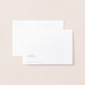 Inspirerend aanmoediging "Volg uw dromen" Folie Kaarten (Met envelop)