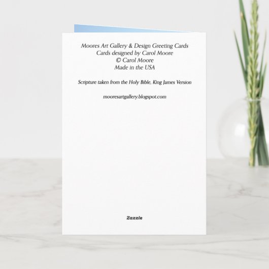 Inspirerend aanmoediging Wenskaart Kaart (Achterkant)