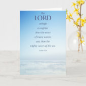 Inspirerend aanmoediging Wenskaart Kaart (Gele Bloem)