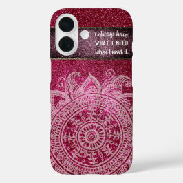 Inspirerend aantrekwet Motivatie iPhone 16 Hoesje