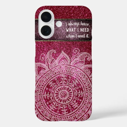 Inspirerend aantrekwet Motivatie Case-Mate iPhone Case (Achterkant)
