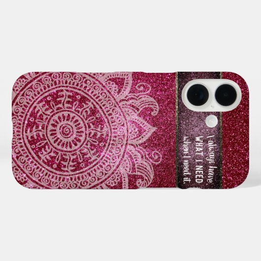 Inspirerend aantrekwet Motivatie Case-Mate iPhone Case (Achterkant (horizontaal))