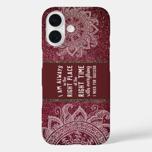 Inspirerend aantrekwet Motivatie Case-Mate iPhone Case (Achterkant)