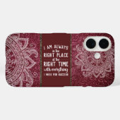 Inspirerend aantrekwet Motivatie Case-Mate iPhone Case (Achterkant (horizontaal))