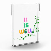 Inspirerend acrylblok fotoblokken (Links)