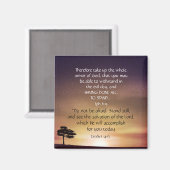 Inspirerend activeringsbijbelscripts magneet (Voorkant / Achterkant)