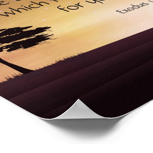 Inspirerend activeringsbijbelscripts poster (Hoek)