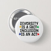 Inspirerend advertentievrije prijsopgave ronde button 5,7 cm (Voorkant /achterkant)