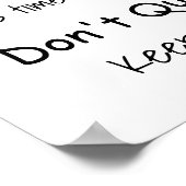 Inspirerend Advies van een Groot Poster (Hoek)