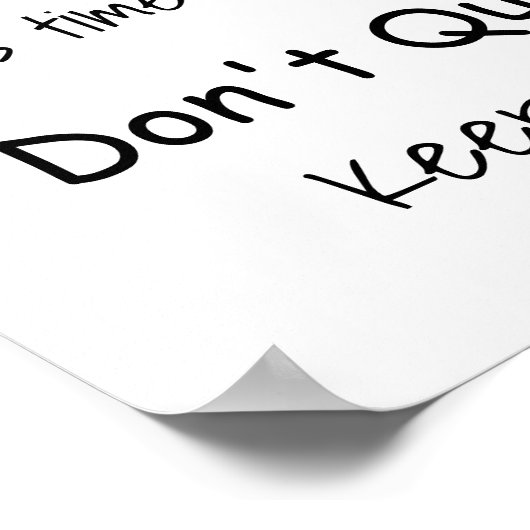 Inspirerend Advies van een Groot Poster (Hoek)