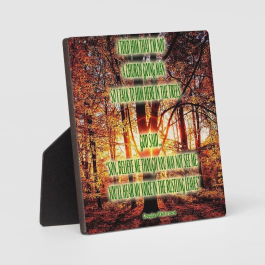 Inspirerend Afbeelding Fotoplaat (Voorkant)