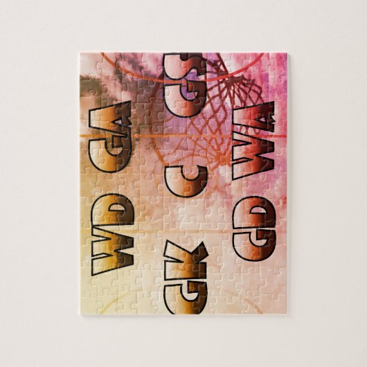 Inspirerend Afbeelding Netball Posities Legpuzzel (Verticaal)