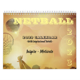 Inspirerend Afbeeldingen en Citaten Netball 2023 Kalender
