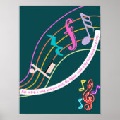 Inspirerend afdruk, Poster-papier (steen) Poster (Voorkant)