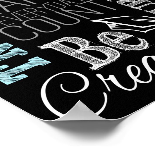 Inspirerend Afstuderen, klasse 2020 Poster (Hoek)