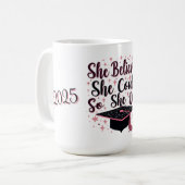 Inspirerend Afstuderen Mok (Voorkant links)