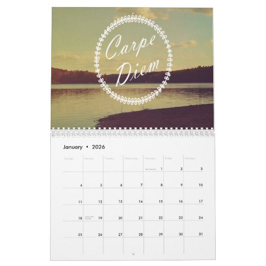 inspirerend agenda 2016 - Vandaag is dag één dag Kalender (Jan 2026)