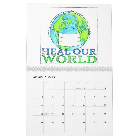 Inspirerend agendabarnhouten lichten kalender (Jan 2026)