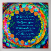 Inspirerend alles wat je nodig hebt Quote Classroo Poster (Voorkant)