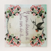 Inspirerend als je het droomt Waterverf Legpuzzel (Horizontaal)