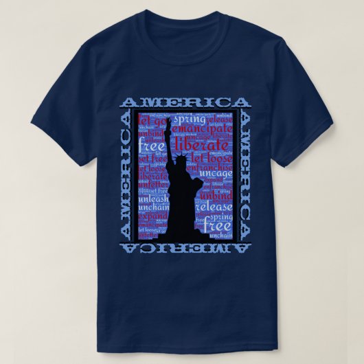 Inspirerend-Amerika T-shirt (Design voorkant)