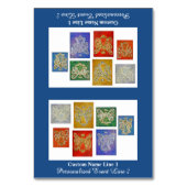 Inspirerend Angel - aangepaste tabeltent voor kleu Kaart (Voorkant)