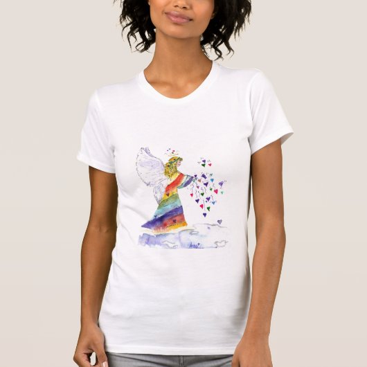Inspirerend Angel T-shirt (Voorkant)