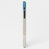 Inspirerend Aqua Turquoise Surf Waves Foto iPhone Hoesje (Linkerkant)