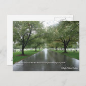 Inspirerend Arlington National Cemetery Briefkaart (Voorkant / Achterkant)