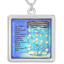 Inspirerend Art Firefly Good Luck Pendant