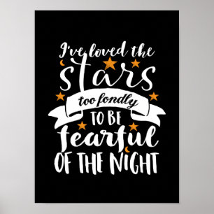 Inspirerend Astronomie Quote Space Geek Love Star Poster