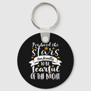 Inspirerend Astronomie Quote Space Geek Love Star Sleutelhanger