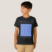 Inspirerend Autisme Bewustzijn Slim, Cool Blue T-shirt (Voorkant volledig)