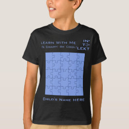 Inspirerend Autisme Bewustzijn Slim, Cool Blue T-shirt
