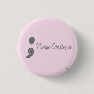 inspirerend badge voor geestelijke gezondheid ronde button 3,2 cm