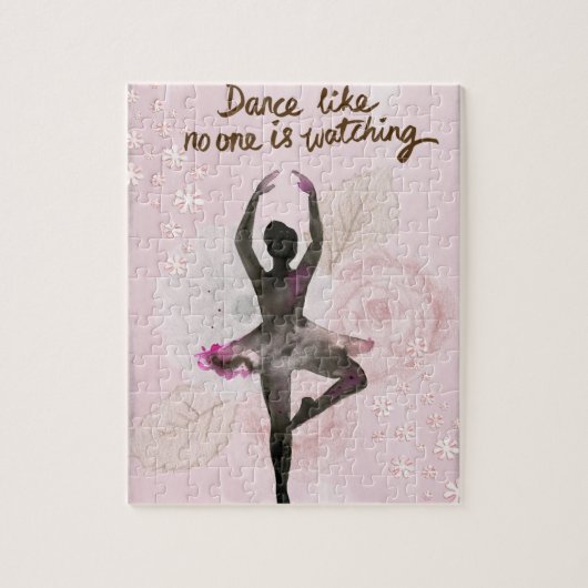 Inspirerend Ballerina Puzzel Legpuzzel (Verticaal)