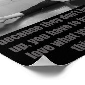 Inspirerend Ballet Poster Misty Copeland Quote (Hoek)