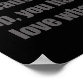 Inspirerend Ballet Poster Misty Copeland Quote (Hoek)