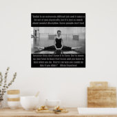 Inspirerend Ballet Poster Misty Copeland Quote (Keuken)