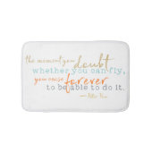 Inspirerend Bath Mat Storybook Quote (Voorkant)
